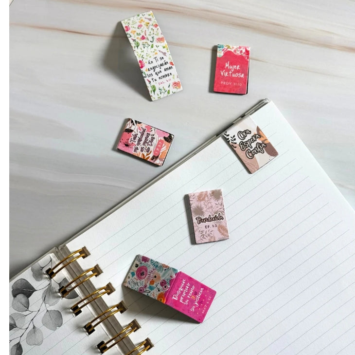 Marcadores magnéticos (floral)