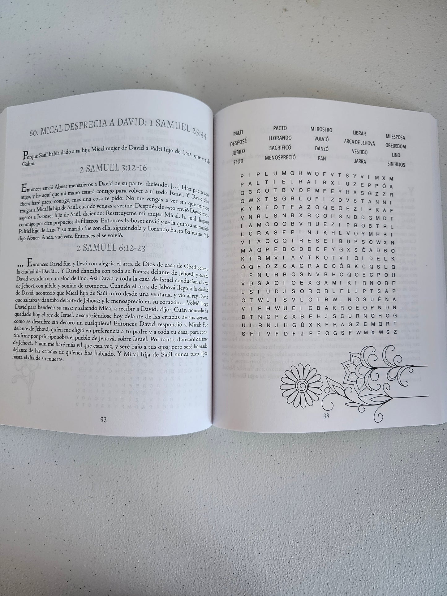 Sopas de letras: Mujeres de la Biblia