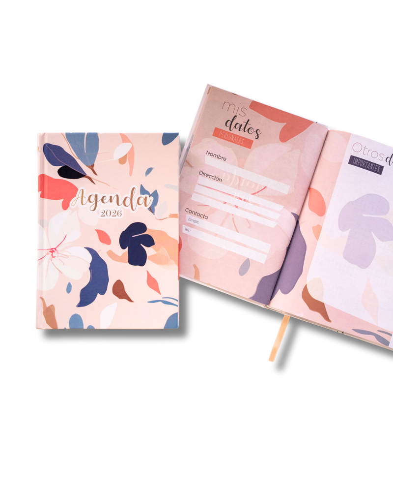 Agenda 2026 / Leaves Tapa Dura