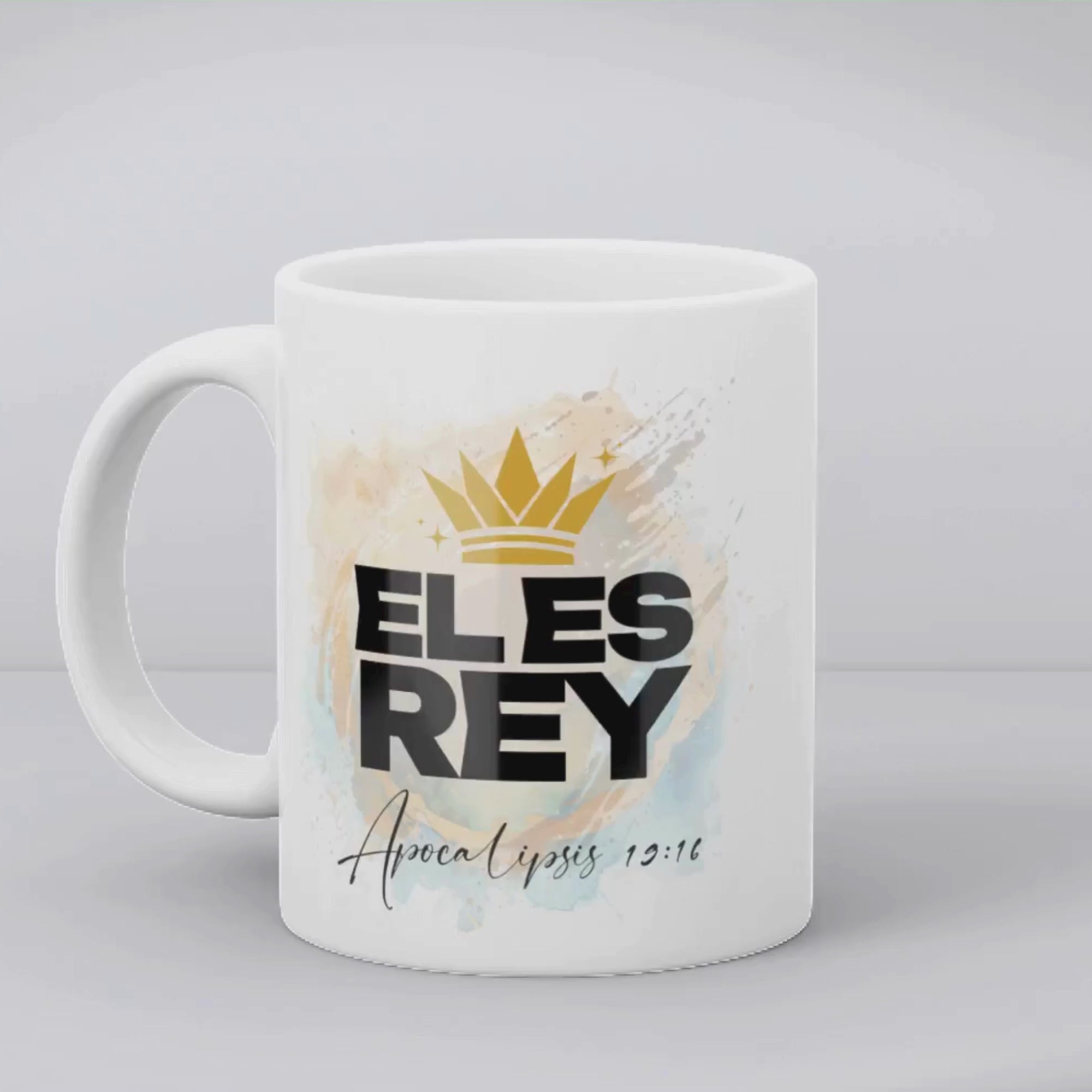 Taza 11oz El es Rey