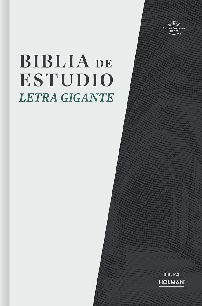 Biblia De Estudio RVR 1960|Letra Gigante