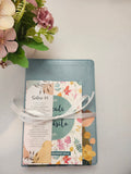 Conjunto Aqua Floral
