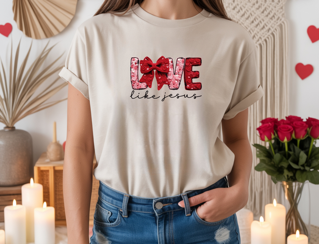 Camisa Love like Jesus