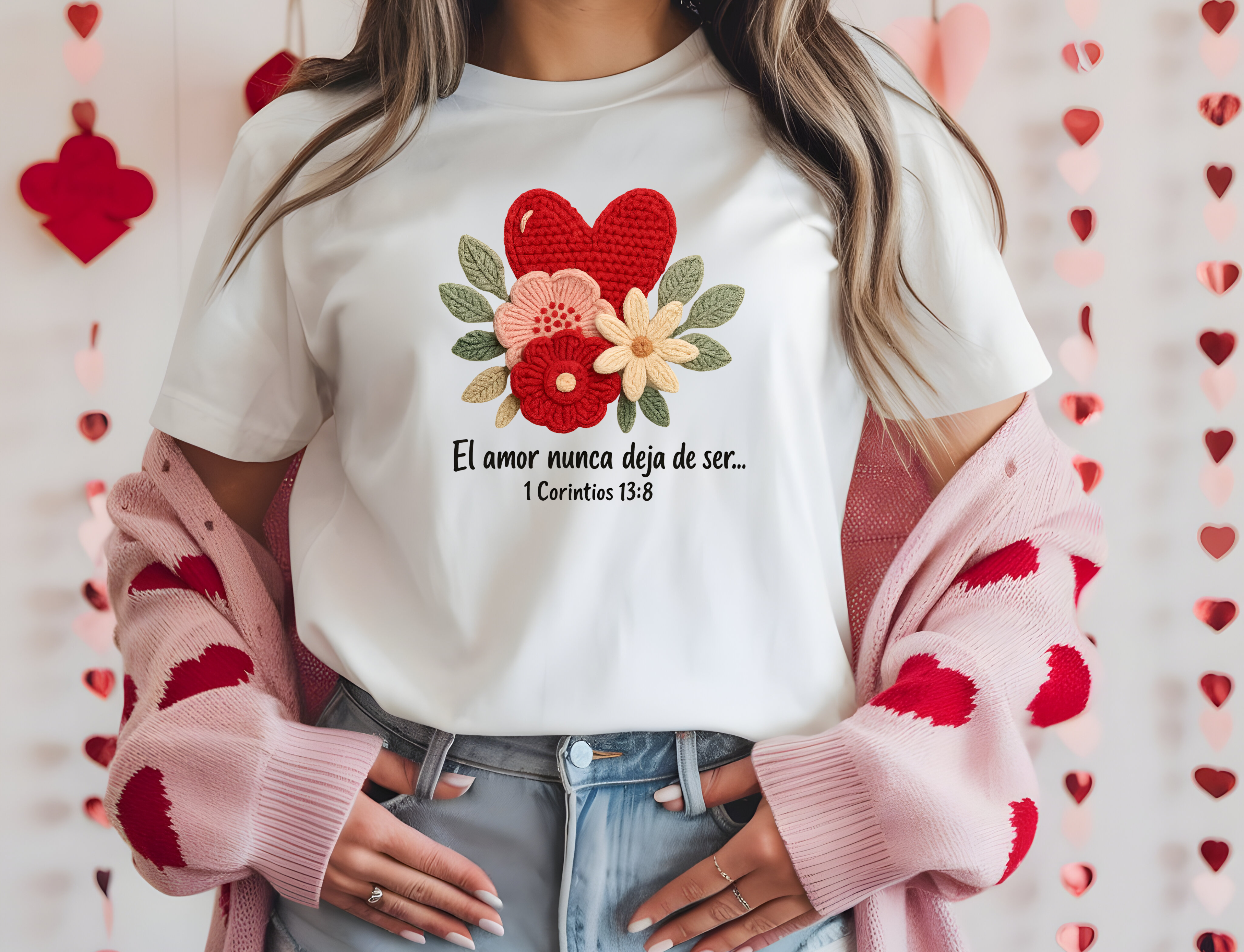 Camisa 1 Corintios 13:8