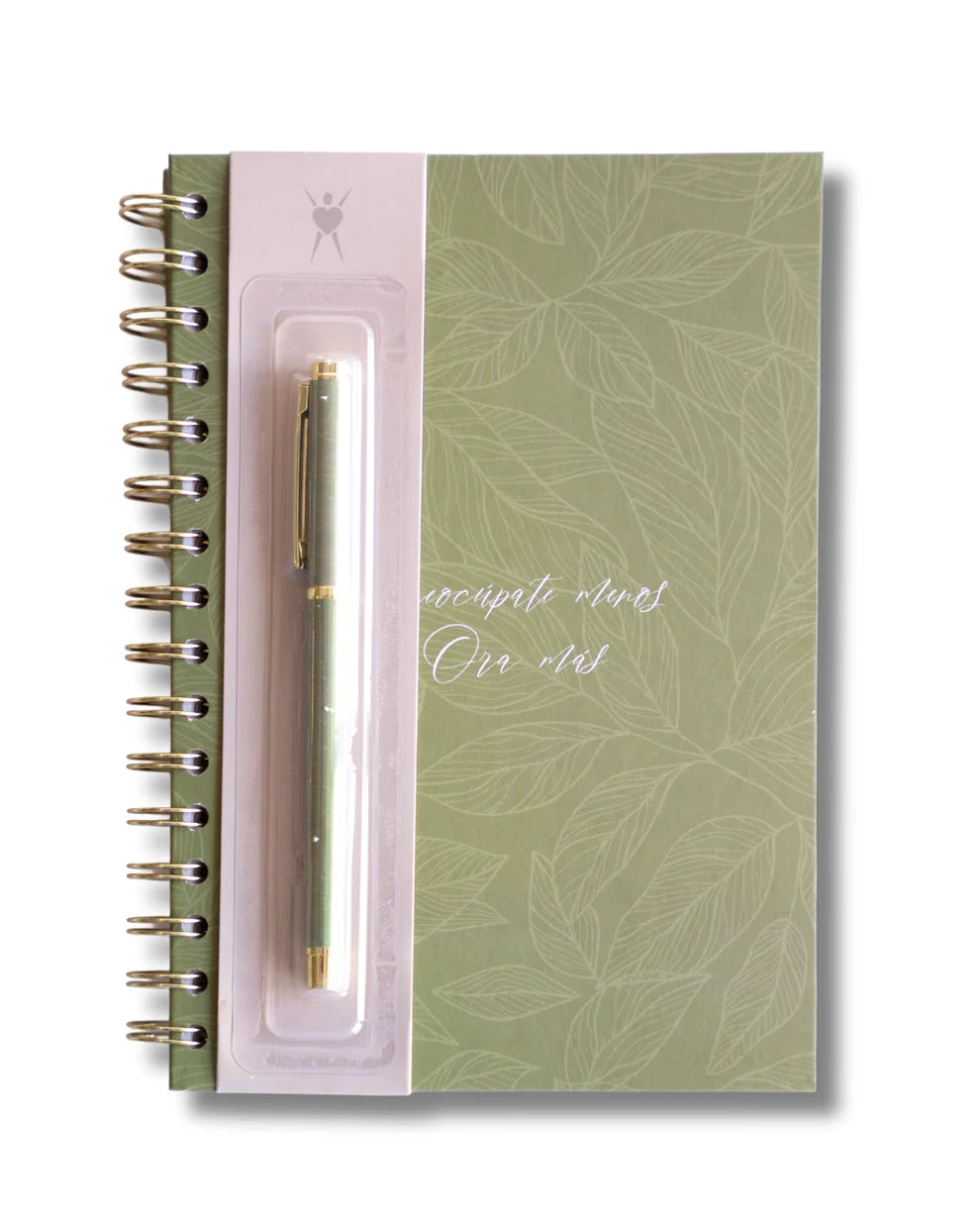 Set Journal & Bolígrafo |Preocúpate menos ora más