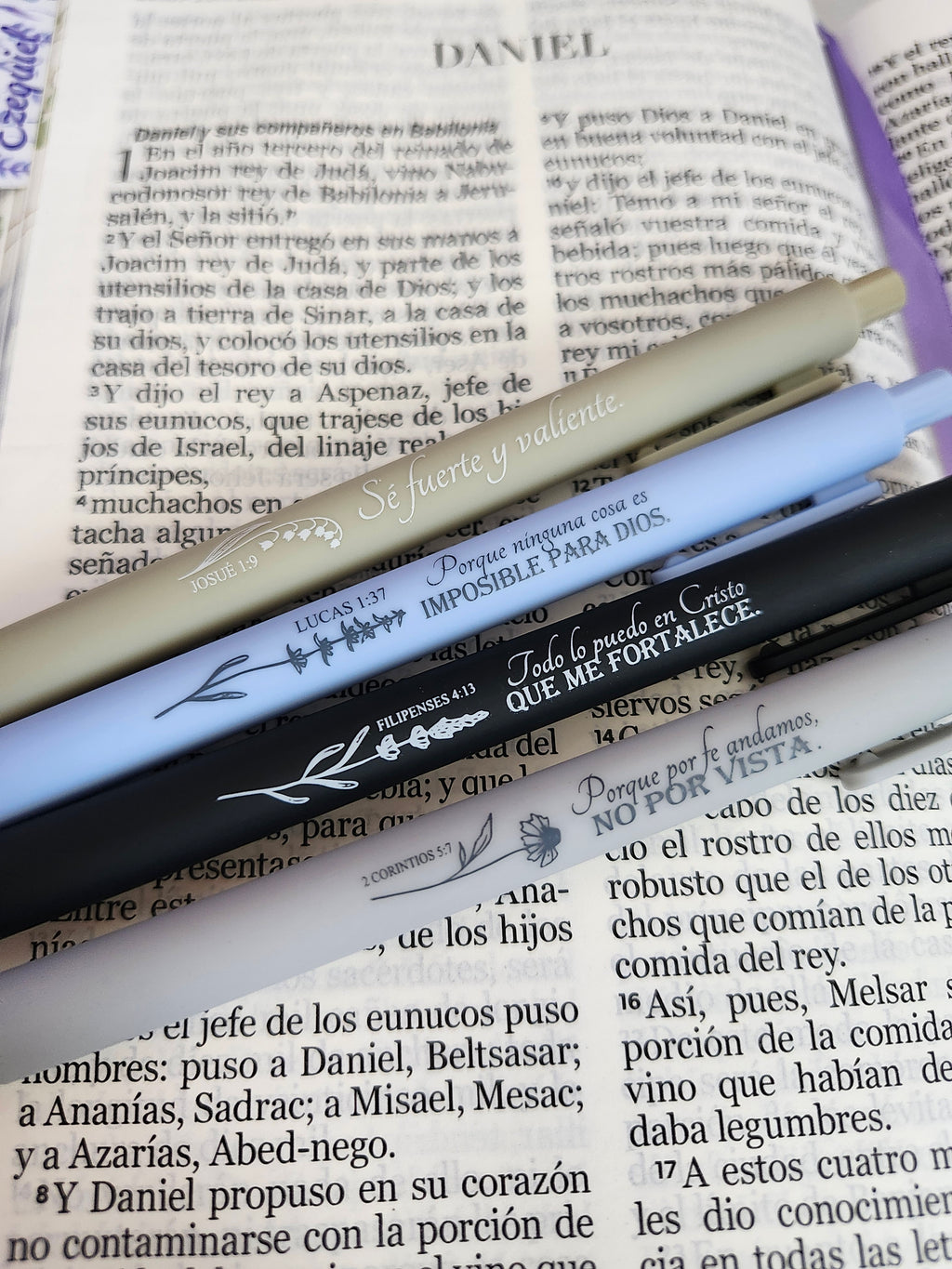 Bolígrafos Con Versículos Bíblicos
