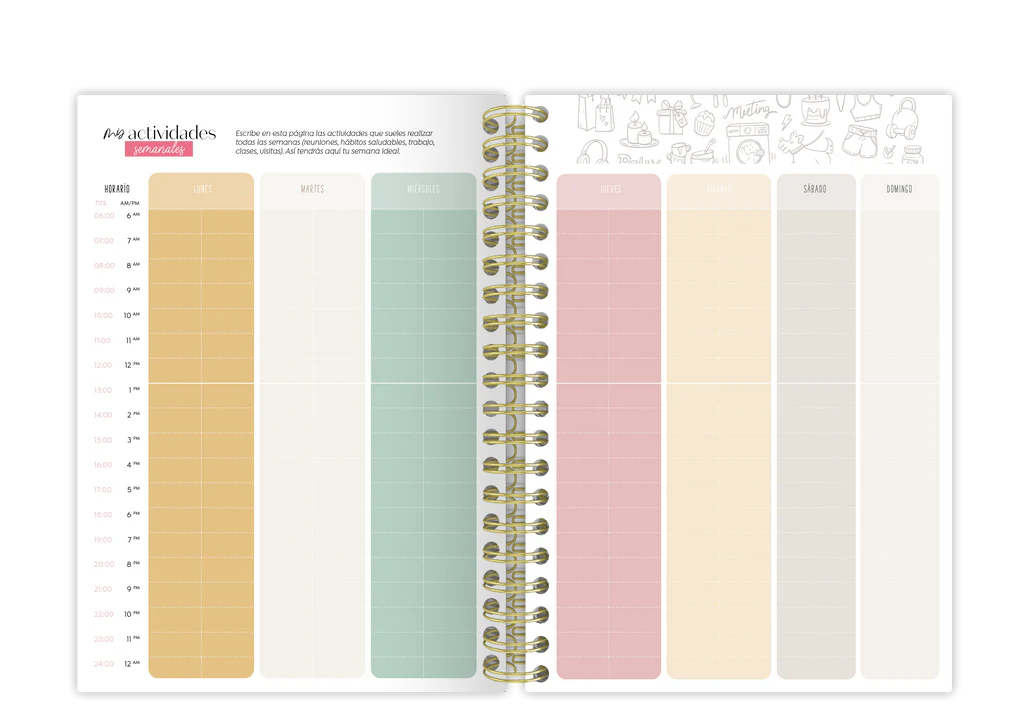 Planer 2026 Acuarela