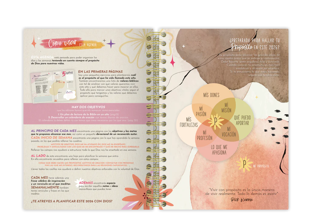 Planer 2026 Acuarela