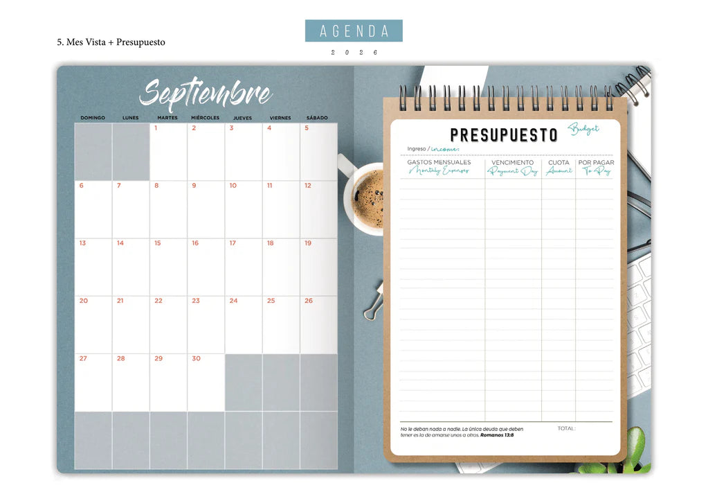 Agenda 2026 / Negra Tapa Dura