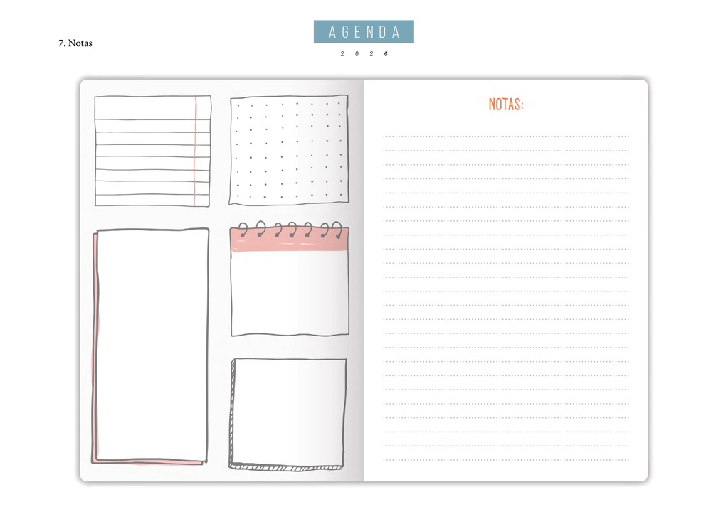 Agenda 2026 / Negra Tapa Dura