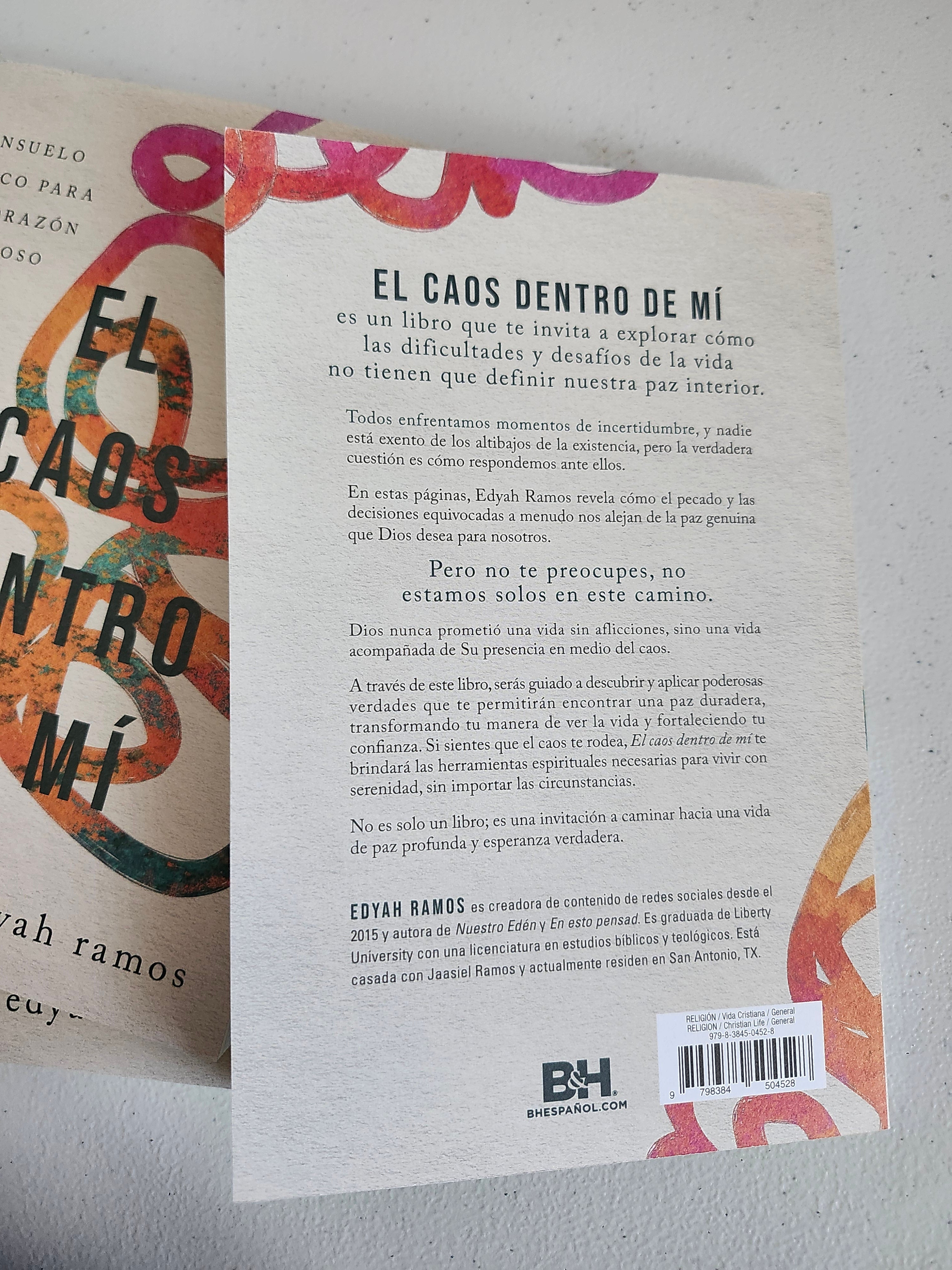 El caos dentro de mí: Consuelo bíblico para un corazón ansioso